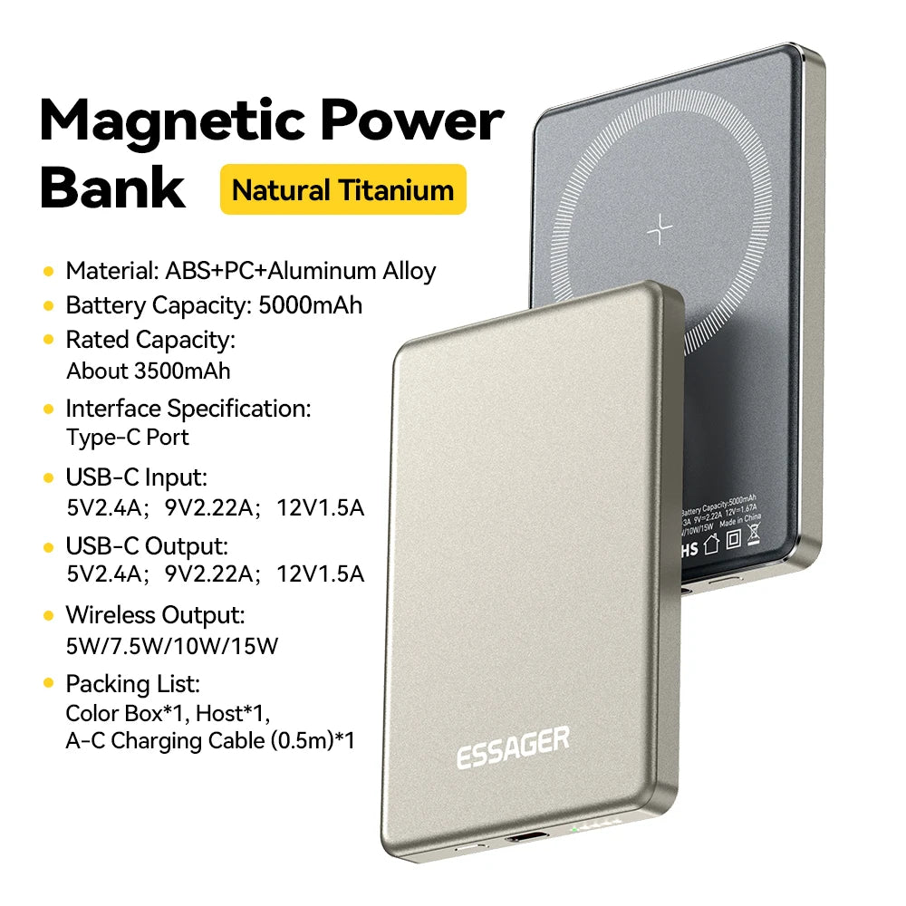 MagBoost™ | 20W Magnetic Power Bank
