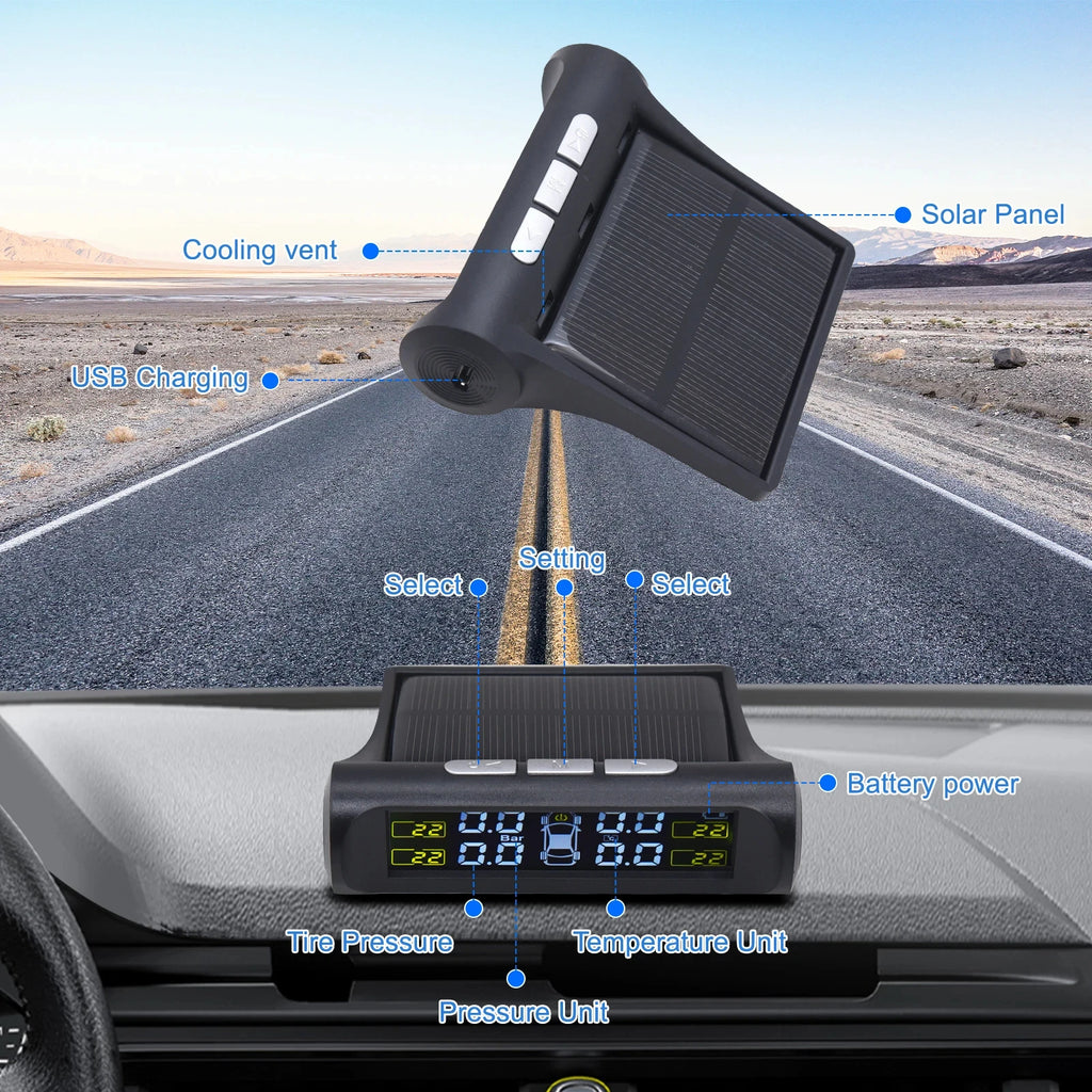 TireSense™ | Solar Tire Pressure Monitor