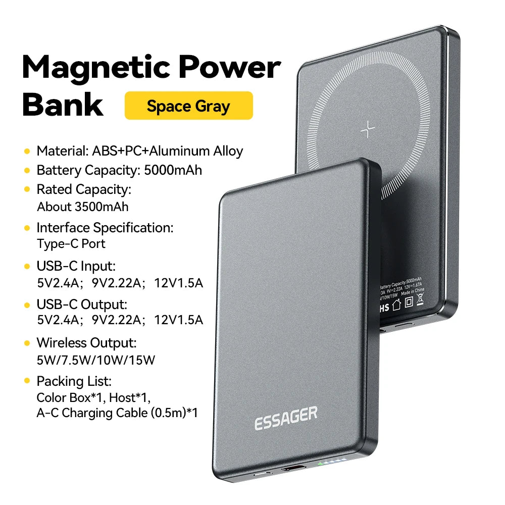 MagBoost™ | 20W Magnetic Power Bank