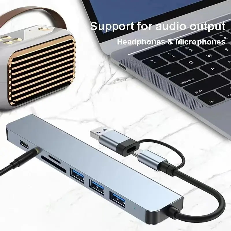 HubPro™ | 8-in-2 USB-C Docking Station
