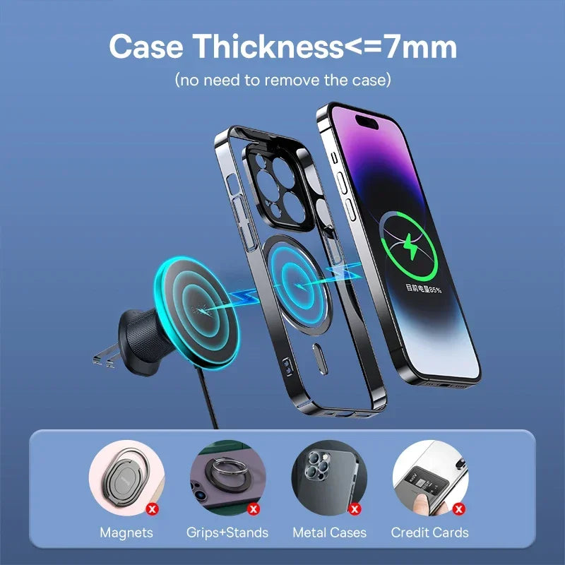 MagMount™ | 15W Wireless Car Charger